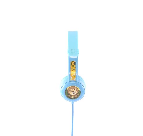 Travel on-ear HPH opvouwbaar met 3 step volume setting blauw  Buddyphones