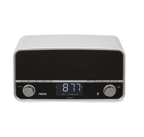 Nikkei Draagbare Radio USB Bluetooth NPR450WE Wit  Nikkei