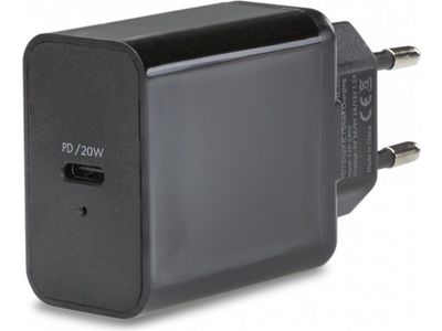 Smart travel charger pd 20w black