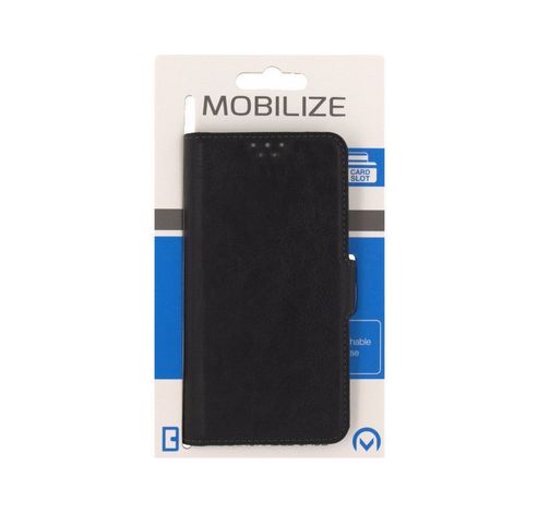 Premium 2 in1 wallet case universal large black  Mobilize