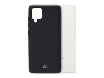 Rubber gelly case Samsung Galaxy A12/M12 matt black