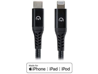 Nylon braided fast cable usb-c to mfi lightning 60w 2m