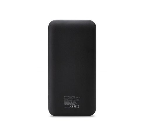 Wireless charging power bank 10000mAh black  Mobilize