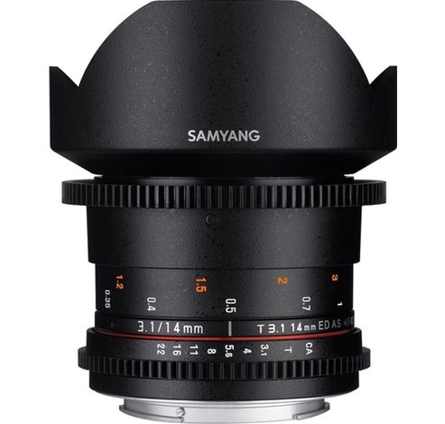 14mm T3.1 VDSLR II Canon  Samyang