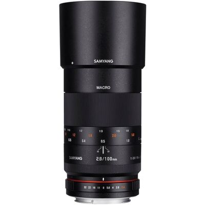 100mm f/2.8 Macro Canon  Samyang