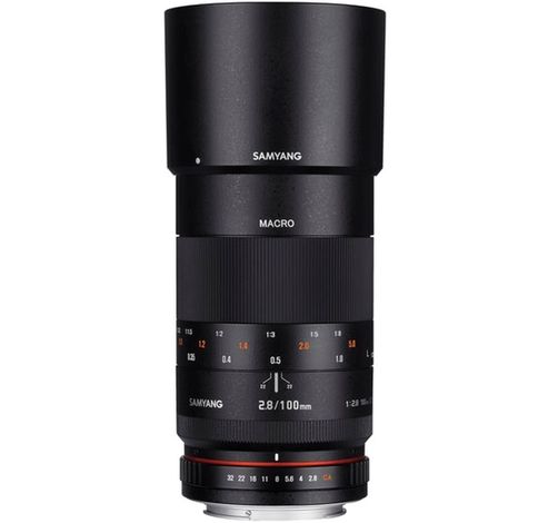 100mm f/2.8 Macro Canon M  Samyang