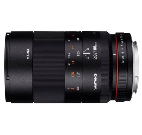 100mm f/2.8 Macro Canon M  Samyang