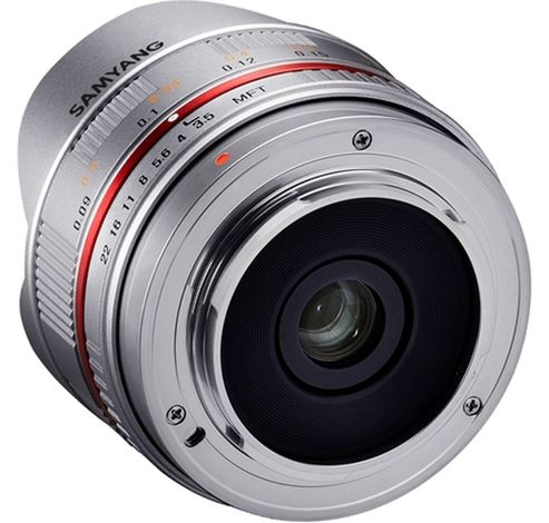 7.5mm f/3.5 UMC Micro 4/3 Silver  Samyang