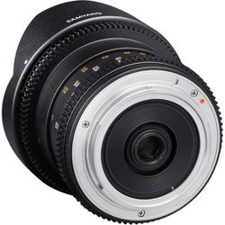 Samyang 8mm Diagonal Fisheye T3.8 Canon VDSLR CSII 