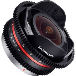 Samyang 7.5mm T3.8 UMC VDSLR Micro 4/3 Black 