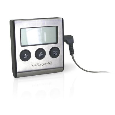 Digitale braadthermometer met timer  Nerthus