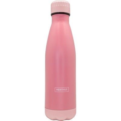 Gourde vacuum 500ml 2 teintes rose (chaud et froid)  Nerthus