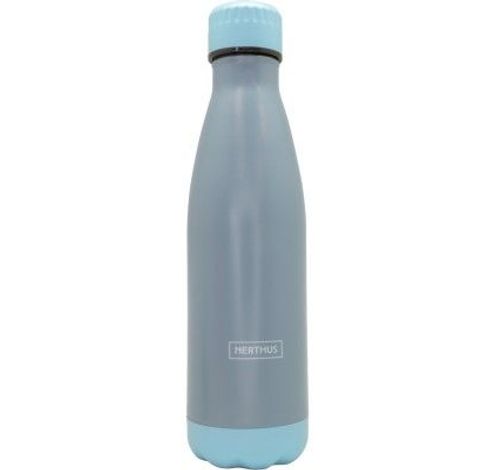 Gourde vacuum 500ml 2 teintes gris (chaud et froid)  Nerthus