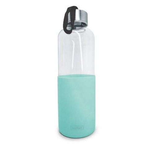 Gourde verre-silicone 600ml turquoise  Nerthus