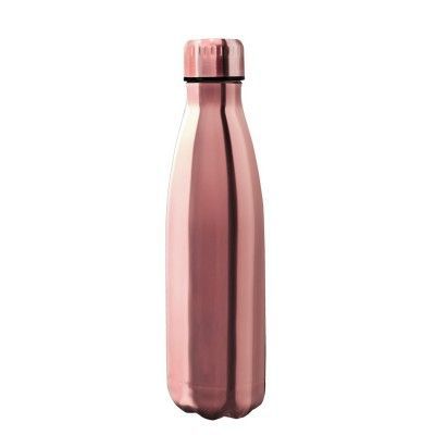 Gourde vacuum 500ml or rose (chaud et froid)  Nerthus