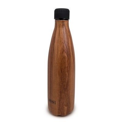 Drinkfles vacuum 750ml hout (warm en koud)  Nerthus