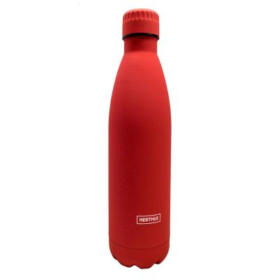 Drinkfles vacuüm 500ml rood (warm en koud)  Nerthus