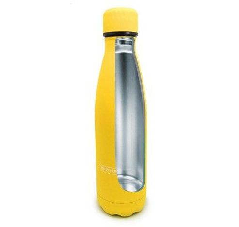 Drinkfles vacuüm 500ml geel (warm en koud)  Nerthus