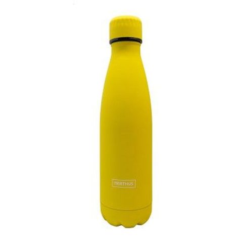 Drinkfles vacuüm 500ml geel (warm en koud)  Nerthus