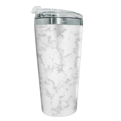 Mug isotherme marbre blanc 500ml 