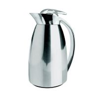 Koffiekan thermos inox/glas 1L 