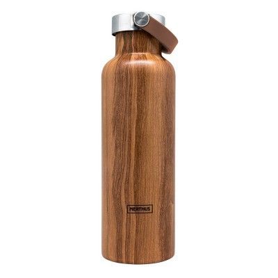 Gourde sport vacuüm 750ml bois (chaud et froid)  Nerthus