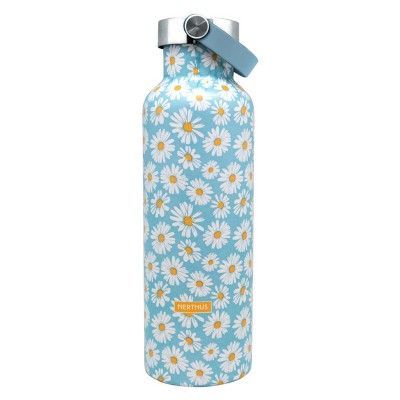 Gourde sport vacuüm 750ml bleu marguerite(chaud et froid)  Nerthus