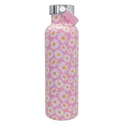 Nerthus Gourde sport vacuüm 750ml rose marguerite (chaud et froid) 