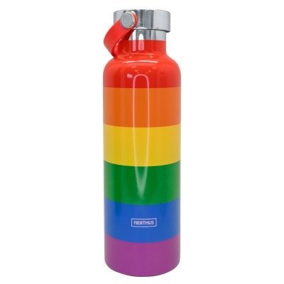 Gourde sport vacuüm 750ml arc-en-ciel (chaud et froid)  Nerthus