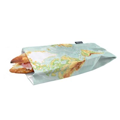 Sac à lunch snack et baguette le monde - 30x11cm  Nerthus