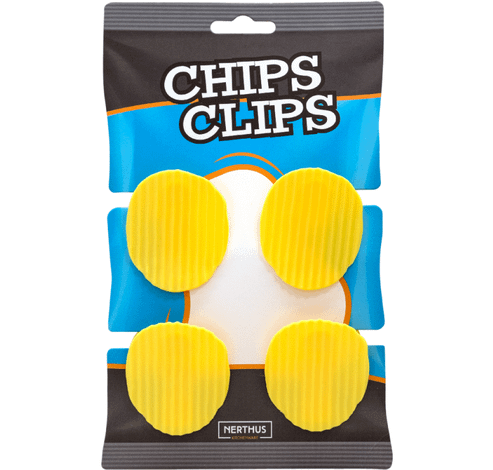 Ferme-sachets chips - set de 4pcs.  Nerthus