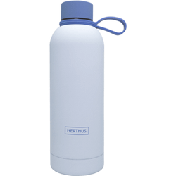 Nerthus Drinkfles vacuum 500ml aqua blauw (warm en koud) - URBAN 