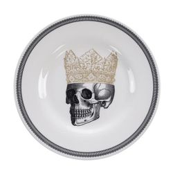 Homelab Skull Design Plate 21x2cm, Crown /6 