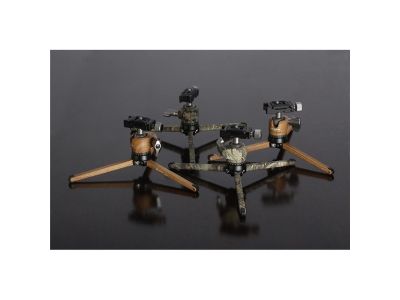 T-01 Mini statief met LH-25 balhoofd Hout