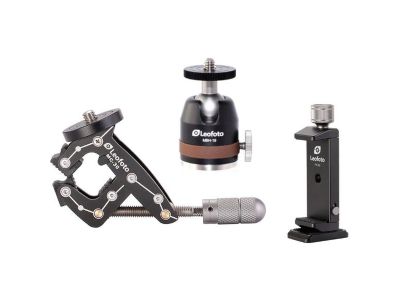 Pocket Clamp MC-30 + Kit w/ Ball Head 19 + Smartp...