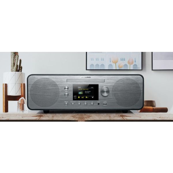 Muse Bluetooth Micro System met DAB+/ FM radio, CD en USB poort