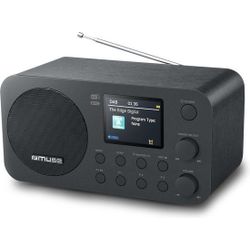 Muse M-128 DBT Tafelradio DAB+/FM met bluetooth 