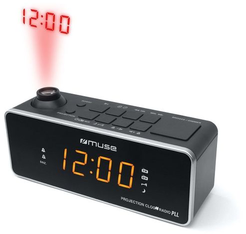  M-188 P clock radio met projectie  Muse