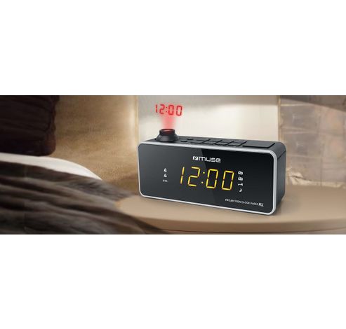  M-188 P clock radio met projectie  Muse