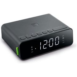 Muse M-175 WI FM Dual alarm clock radio 