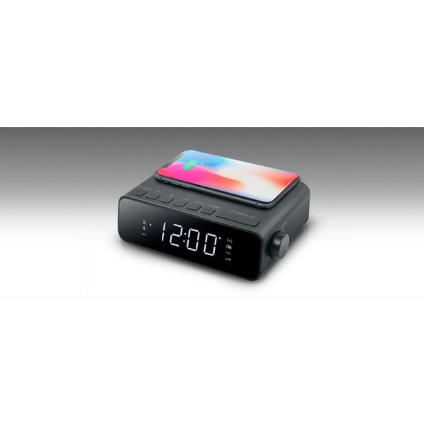 Muse M-175 WI FM Dual alarm clock radio