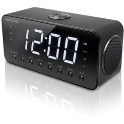 Muse M-192 CR clock radio met XL scherm 