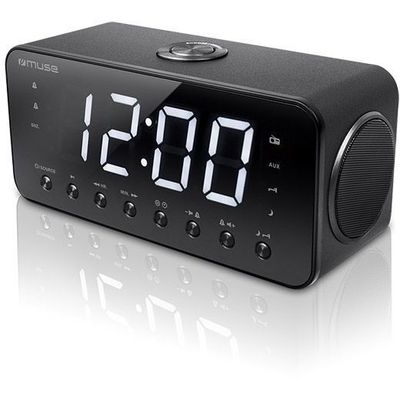 M-192 CR clock radio met XL scherm  Muse