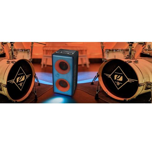 M-1808 DJ Bluetooth Party Box Speaker met Batterij  Muse