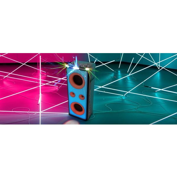 Muse M-1958 DJ Partybox bluetooth speaker met CD en USB