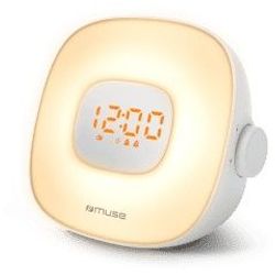 Muse ML-198CR Wekkerradio Wekkerradio met wake-up lamp en natuurgeluiden 