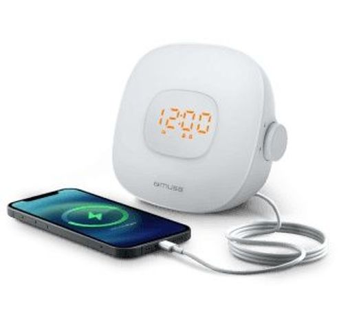 ML-198CR Wekkerradio Wekkerradio met wake-up lamp en natuurgeluiden  Muse