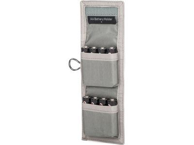AA Battery Holder V2.0 Nickel Grey