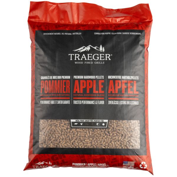 Traeger Apple pellets zak 9.07kg