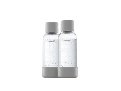 MySoda 0.5L Bottle 2pack Gray  